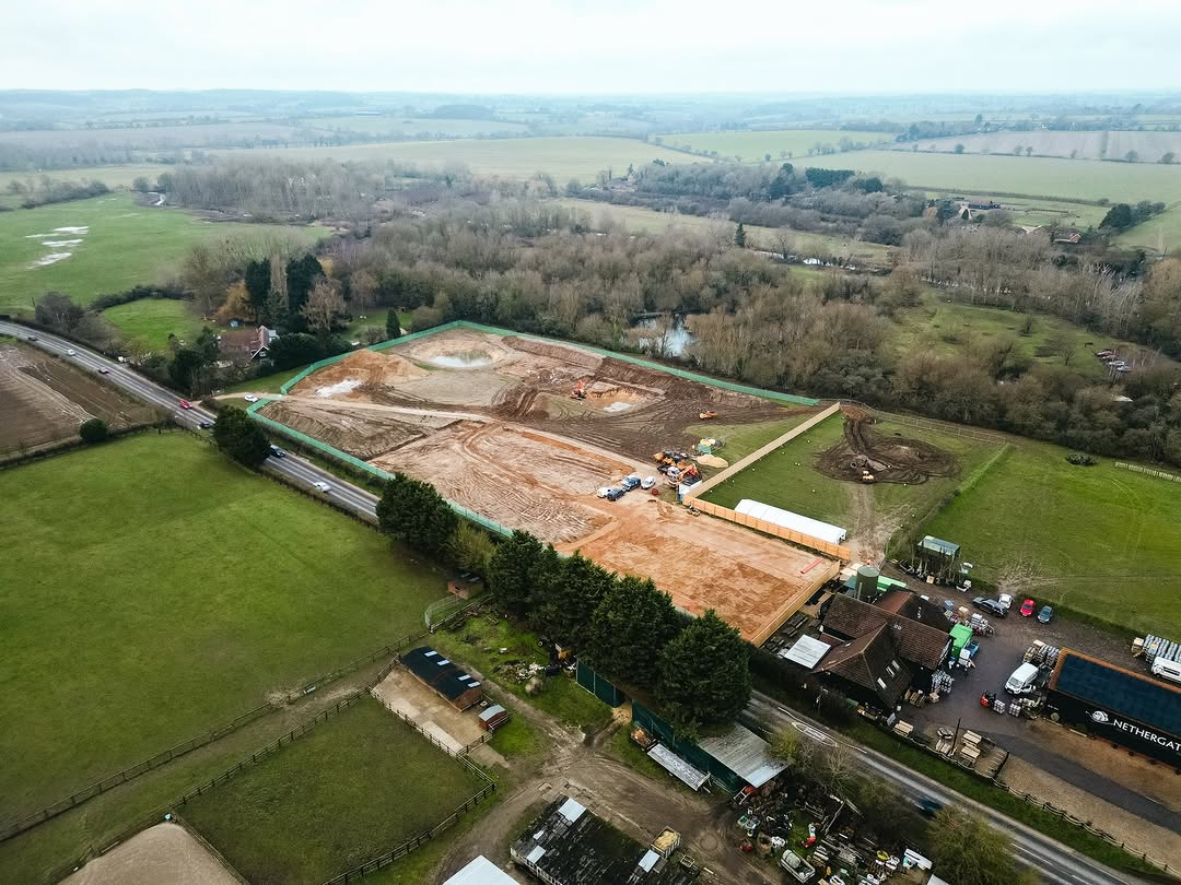 Foundations, fixings, frame and landscaped garden update