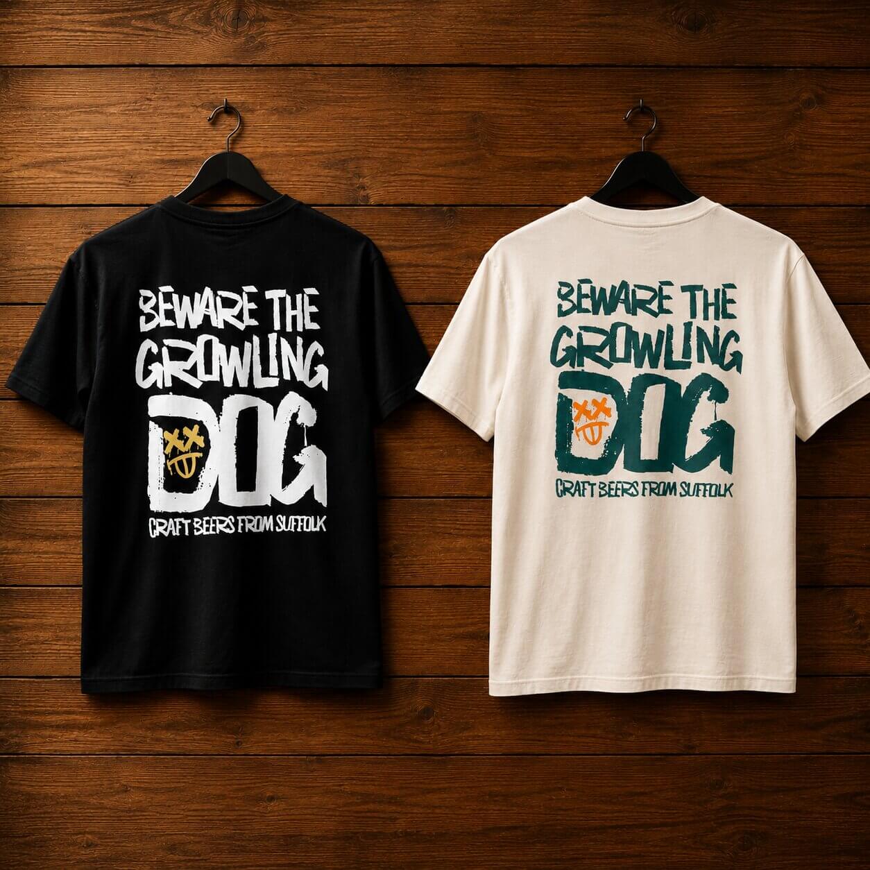 Growling Dog Craft Beer T Shirts
