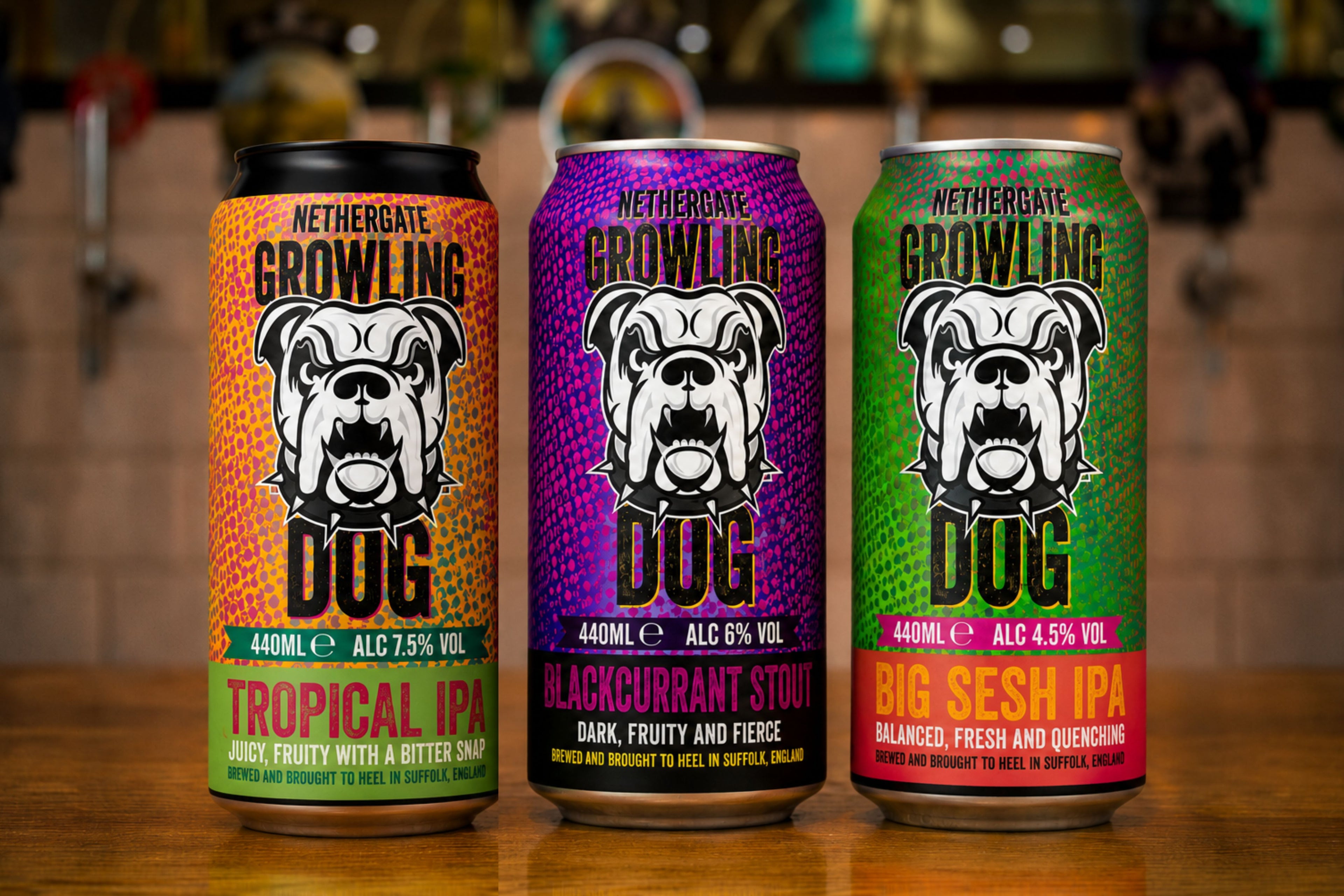 Customisable Growling Dog Box
