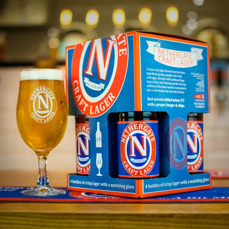 Nethergate Craft Lager Gift Box