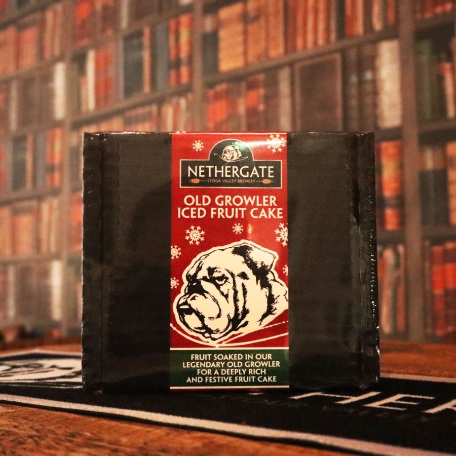 Old Growler Iced Fruit Cake