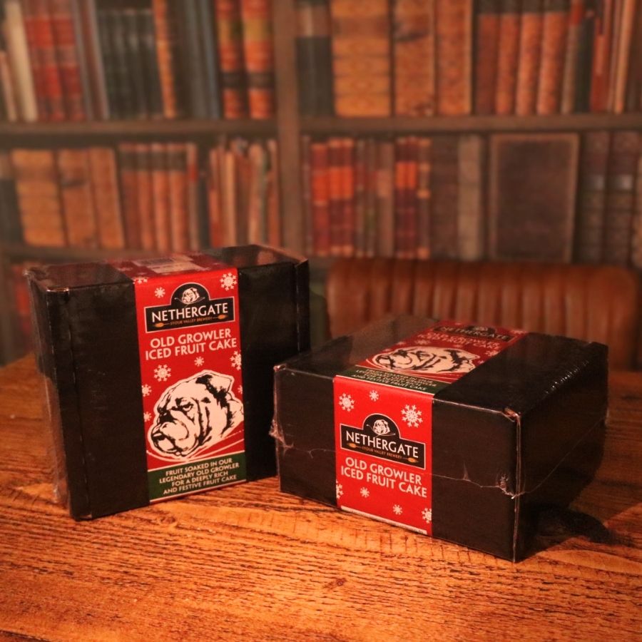 Old Growler Iced Fruit Cake