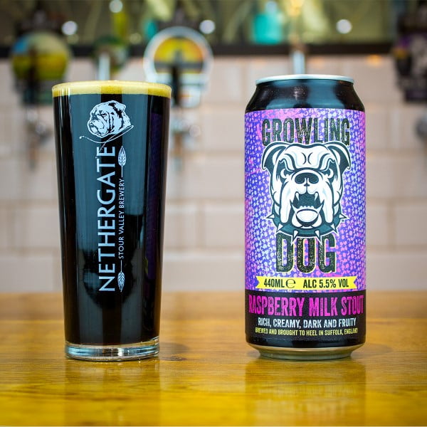 Growling Dog Raspberry Milk Stout - Can