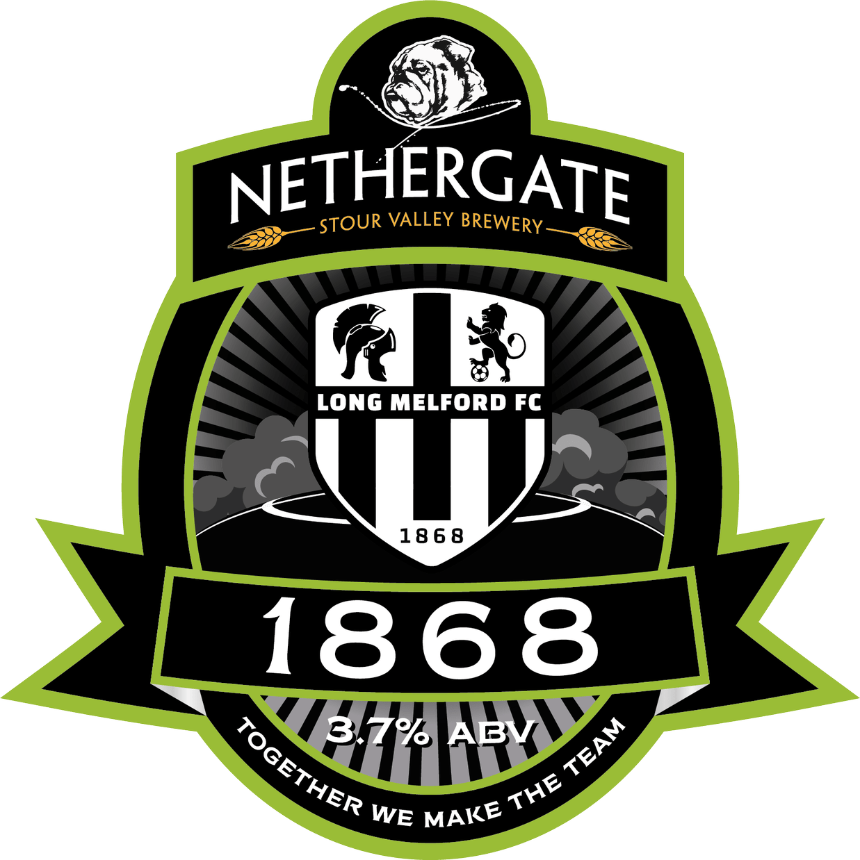 Long Melford FC Nethergate Beer