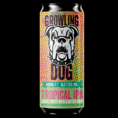 Growling Dog Tropical IPA Cans